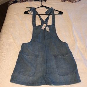 Aerie denim play suit/romper